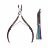 Щипцы маникюрные для кутикулы MeiXiang Tool (6мм) 8619-2 цветные и золотые ручки