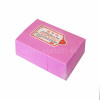 Салфетки хлопковые безворсовые плотные (розовые) (4х6см) уп/1000шт