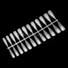 Гелевые типсы Миндаль удлиненный матовые, уп/96 шт (12 размеров)