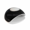 UV/LED лампа 48W F4S (10s/30s/60s/90s/120s) вентилятор,сенсорная (черная)