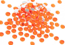 Стразы SS5 стекло плоские (оранжевые) уп/50шт