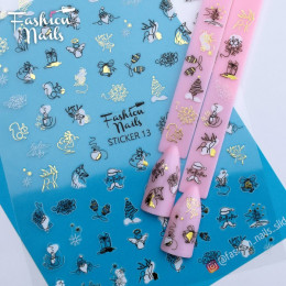 Nail Sticker Fashion Nails (8,5 х 11,5см)