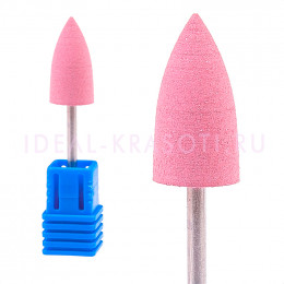 Полировщик силиконовый (конус) Medium S003 d.10х20мм Pink (M)