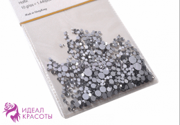 Стразы MIX SS3-30 стекло (Black Diamond), уп/650шт