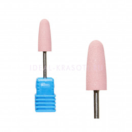 Полировщик силиконовый (конус закругленный) Medium d.8х20мм Pink (М)
