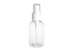 Бутылочка-спрей для жидкости (белая крышка), 75мл