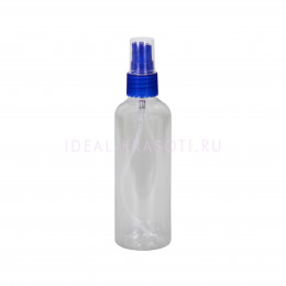 Бутылочка-спрей для жидкости (синяя крышка), 100мл