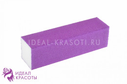 Блок шлифовочный (баф) 150/150 грит НЕОНОВО-СИРЕНЕВЫЙ Китай