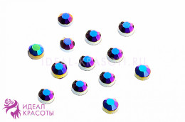 Стразы пластиковые круглые 1,5мм-2,5мм уп/70шт (цвет в ассортименте) (Б)