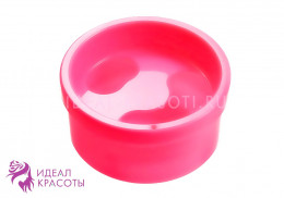 Ванночка для маникюра круглая (розовая)
