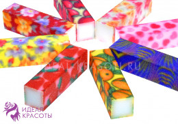 Блок шлифовочный (баф) с рисунком Китай (Б)