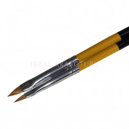 Кисть Unioy для дизайна Лепесток нейлон (черная ручка) Н