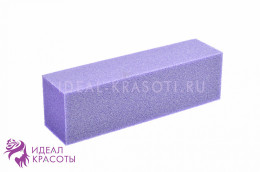 Блок шлифовочный (баф) 120/120 грит СИРЕНЕВЫЙ Китай