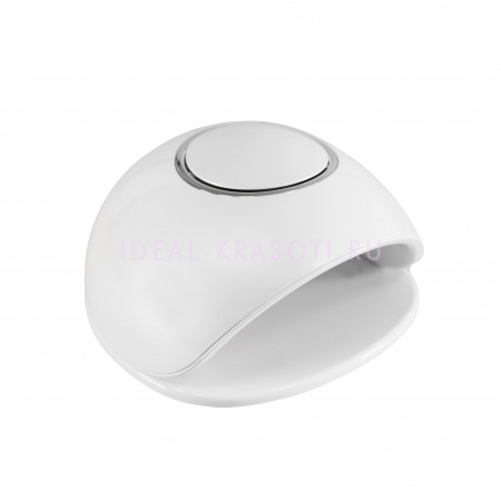 UV/LED лампа 48W F4S (10s/30s/60s/90s/120s) вентилятор, сенсорная (белая)