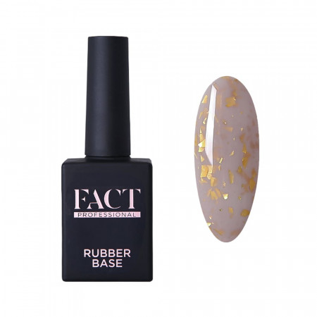 FACT Gold Foil Rubber Base №7 (пепельно-пурпурная), 15мл