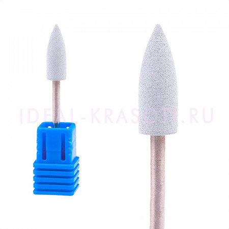 Полировщик силиконовый (конус) жесткий S003 d.6х12мм Gray (C)