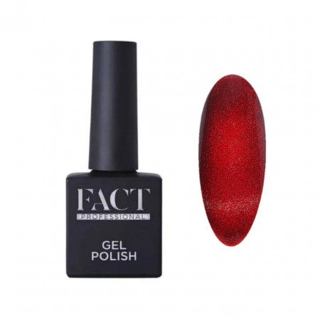 Гель-лак FACT Professional Cat Eye Красный, 10мл