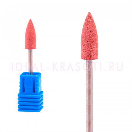 Полировщик силиконовый (конус) экстра-жесткий S003 d.6х12мм Brown (2XC)