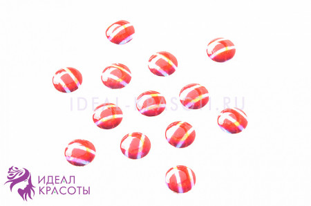 Стразы пластиковые (фиолетовые, красные, синие, зеленые) уп/20шт d.2,5