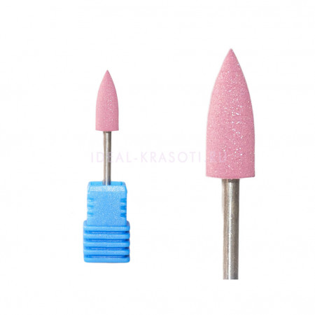 Полировщик силиконовый (конус) Medium S003 d.6х12мм Pink (M)