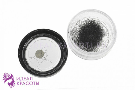 Ресницы Stars Colors одиночные 14мм (d.0.10) в банке