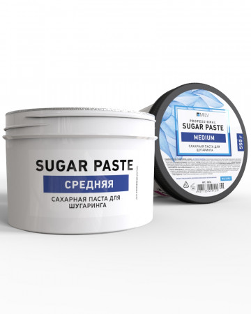 Сахарная паста Milv для шугаринга SUGAR (средняя) арт.18116, 550гр