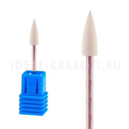 Полировщик силиконовый (конус) экстра-мягкий S003 d.4х12мм Yellow (X-Fine)