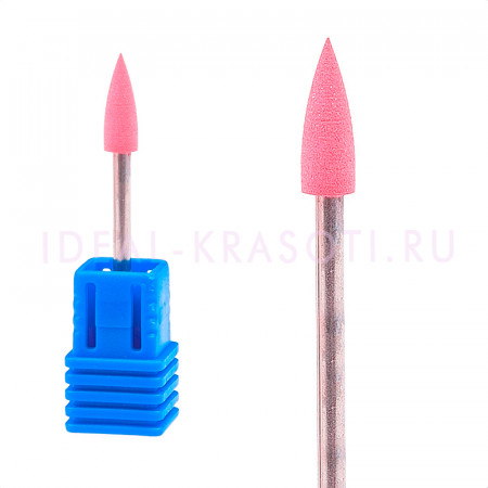 Полировщик силиконовый (конус) Medium S003 d.4х12мм Pink (M)