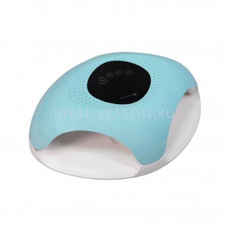 UV/LED лампа SUN 663 (10/30/60/99s) (USB, вентилятор) 60W, бирюзовая
