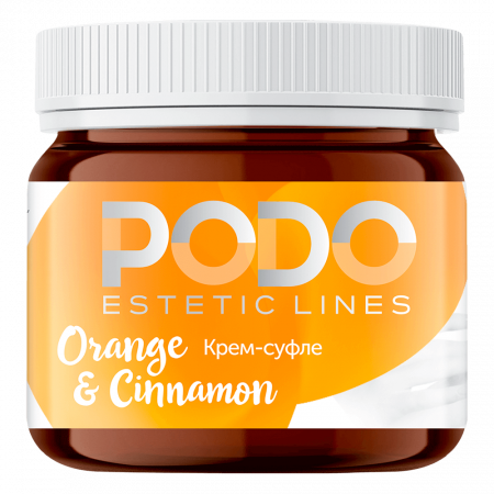 PODO Lines Крем-суфле для рук и тела Апельсин-корица, 140мл