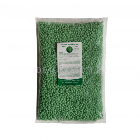 Воск в гранулах для депиляции Rebune Hot Film Tea Tree Wax, 1000гр