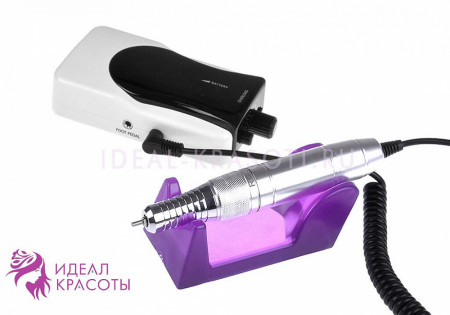 Аппарат для маникюра DR-378 до 35000тыс. оборотов 15W (портативный) черный
