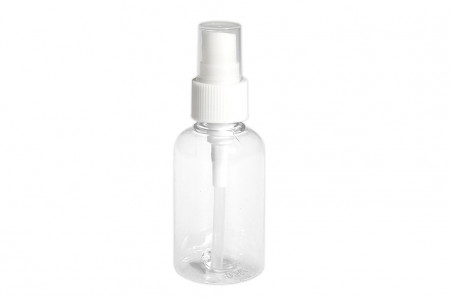 Бутылочка-спрей для жидкости (белая крышка), 75мл