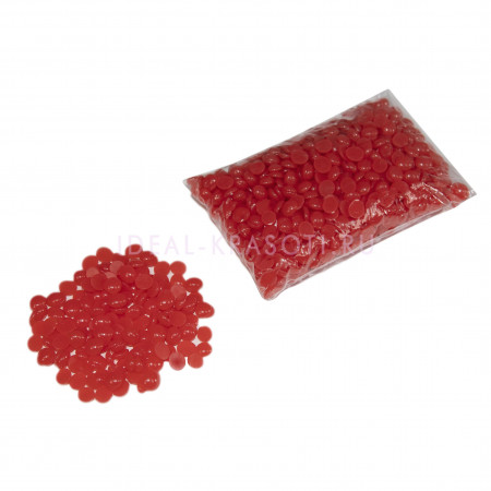 Воск в гранулах для депиляции Rebune Hot Film Strawberry Wax, 100гр