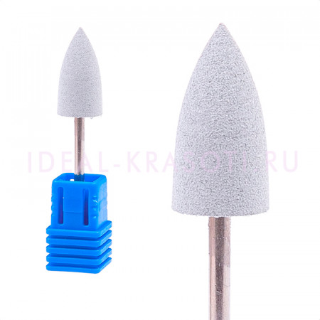 Полировщик силиконовый (конус) жесткий S003 d.10х20мм Gray (C)