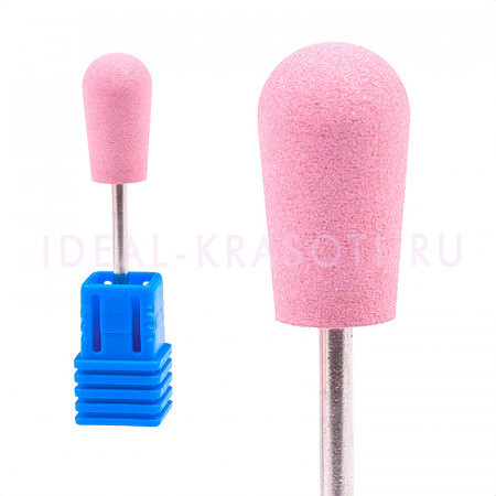 Полировщик силиконовый (грушевидный) Medium S005 d.6х12мм Pink (M)