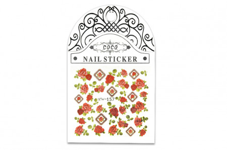 Наклейка для ногтей переводная COCO Nail Sticker