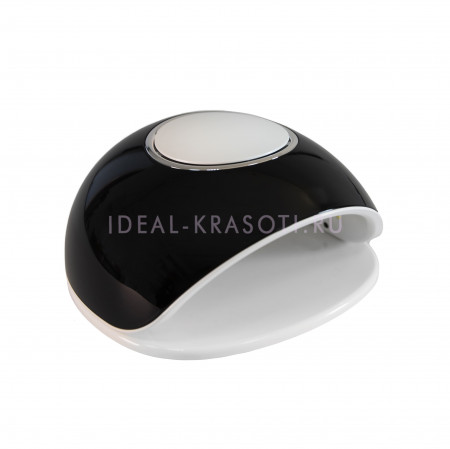UV/LED лампа 48W F4S (10s/30s/60s/90s/120s) вентилятор,сенсорная (черная)