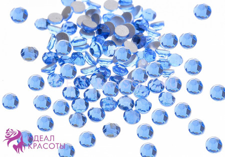 Стразы SS5 стекло плоские (Light Sapphire) уп/50шт