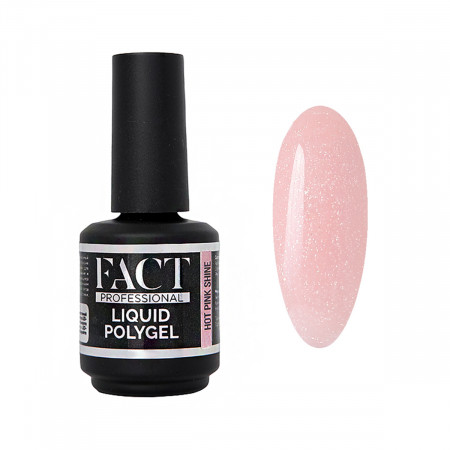 FACT Жидкий полигель Hot Pink Shine, 15мл