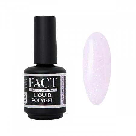 FACT Жидкий полигель Lavender Milk Shimmer, 15мл