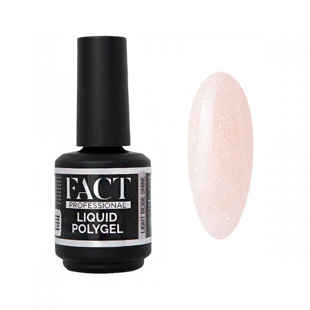 FACT Жидкий полигель Light Beige Shine, 15мл