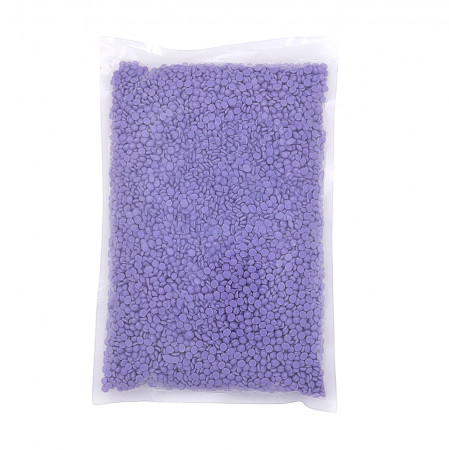 Воск в гранулах для депиляции полимерный пленочный Purple Lavender, 1000гр